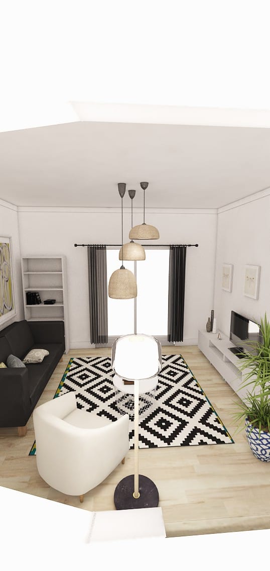 Traditional floor plan