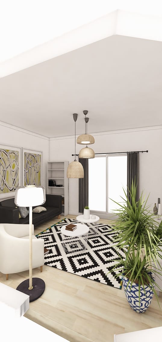 Traditional floor plan
