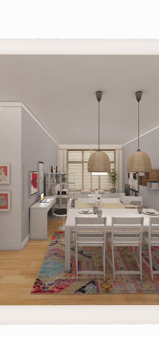 Contemporary floor plan