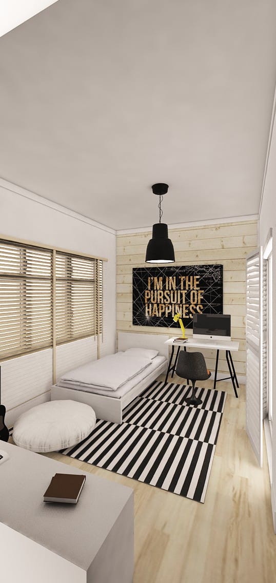 Contemporary bedroom