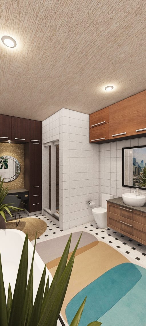Traditional bathroom