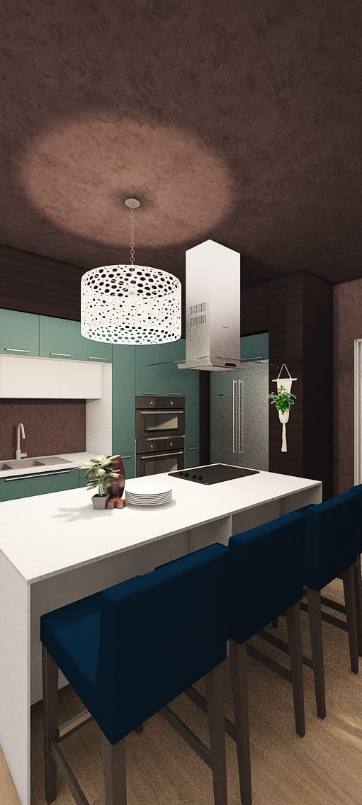 Contemporary floor plan