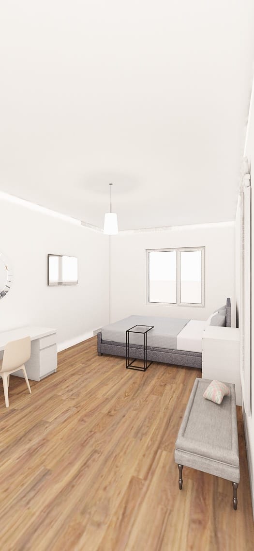 Contemporary bedroom