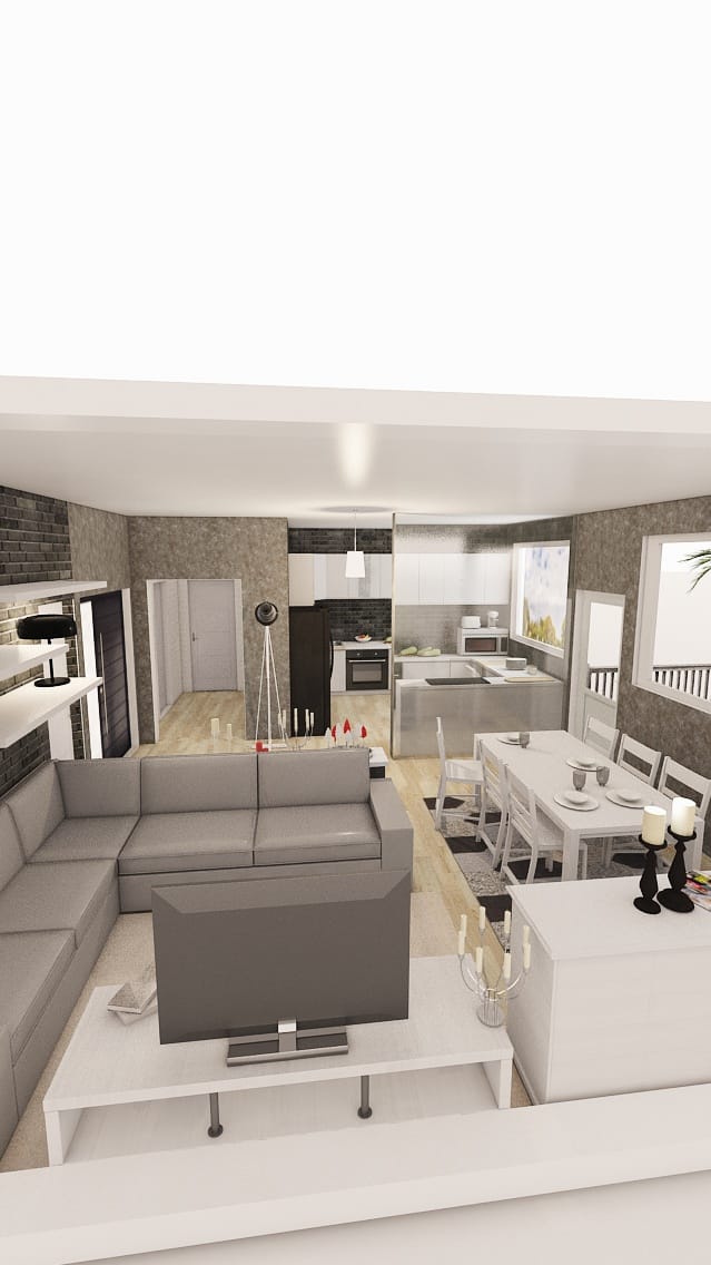 Contemporary dining room