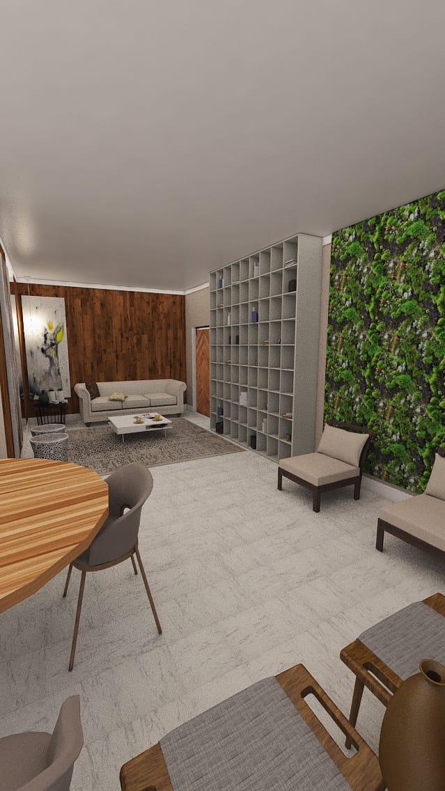 Traditional living room