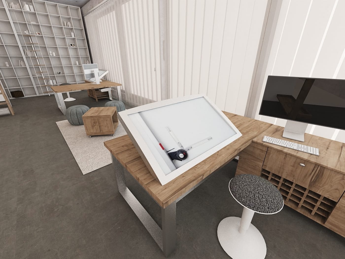 Traditional home office