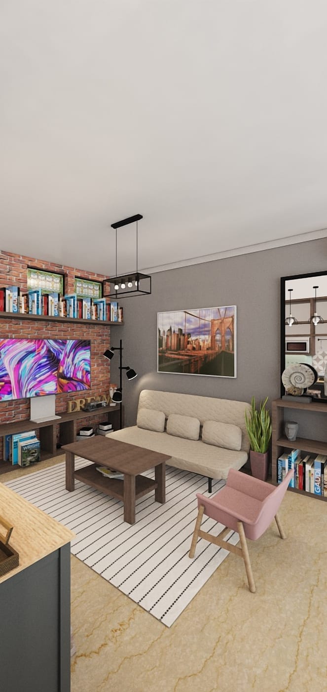 Contemporary bedroom