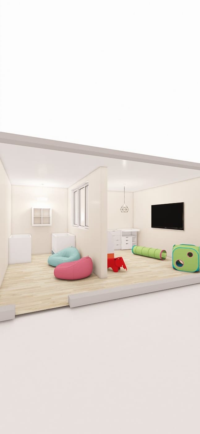 Contemporary kids room