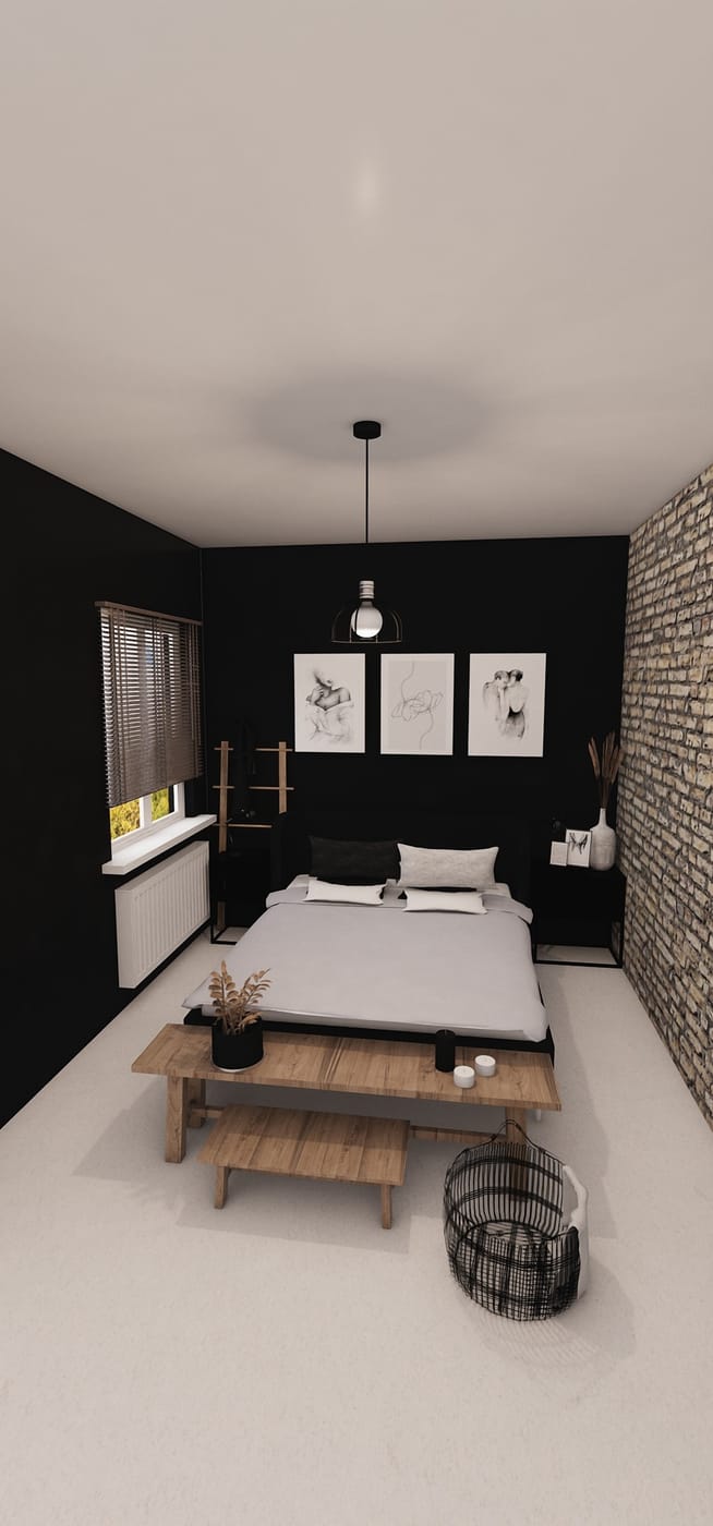 Traditional bedroom