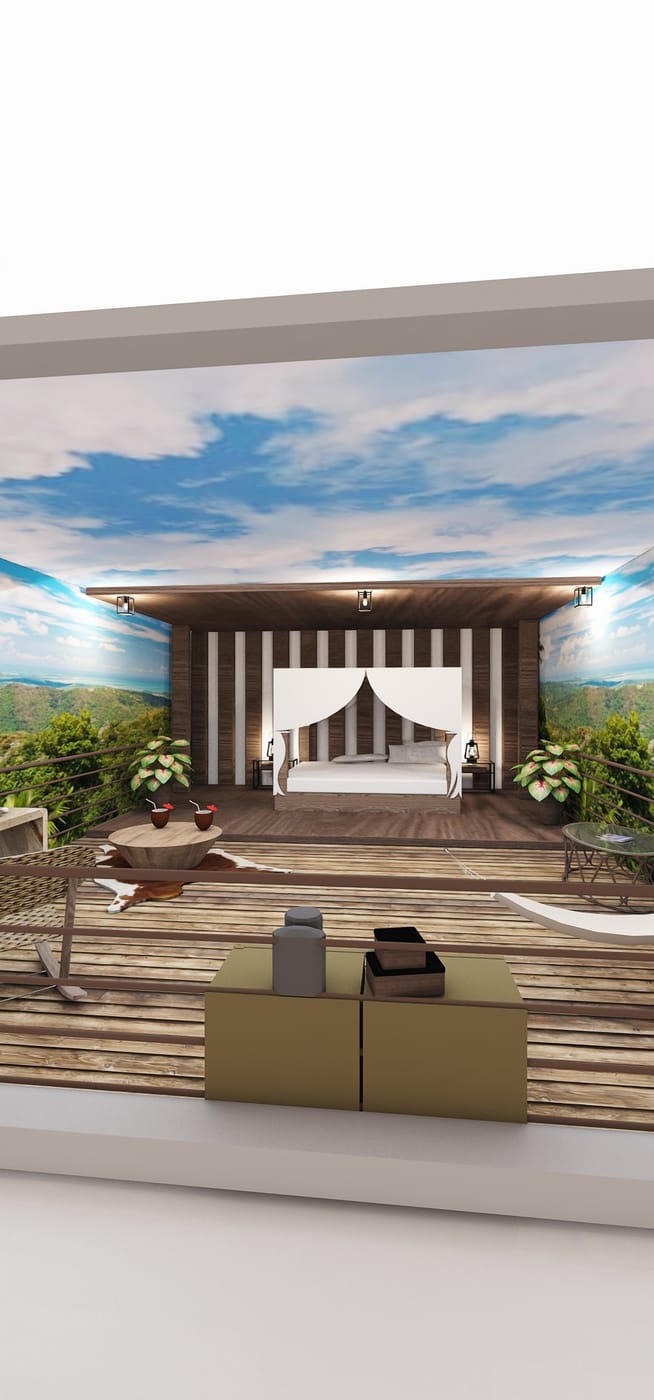 Traditional outdoor space