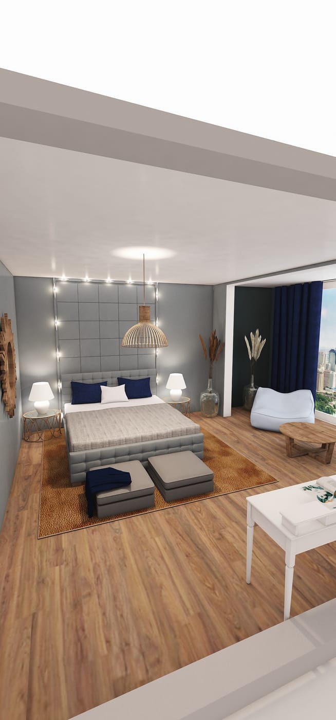 Traditional bedroom