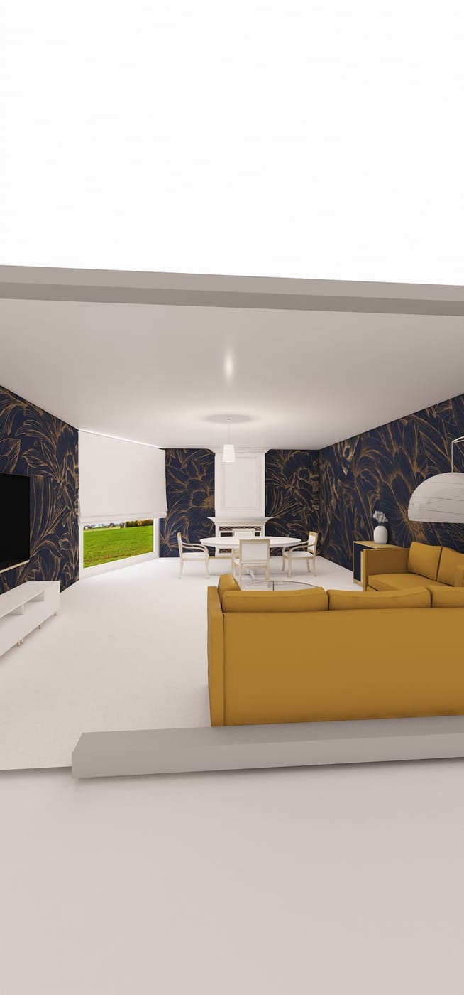Traditional living room