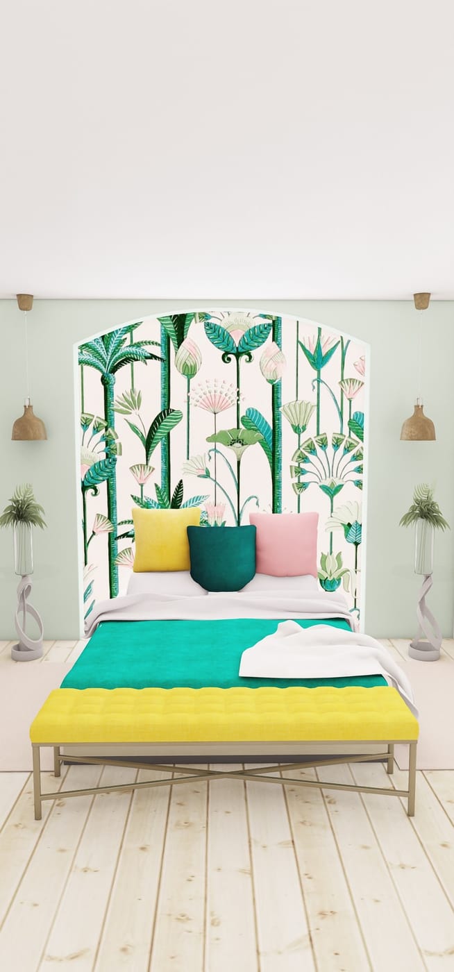 Traditional bedroom