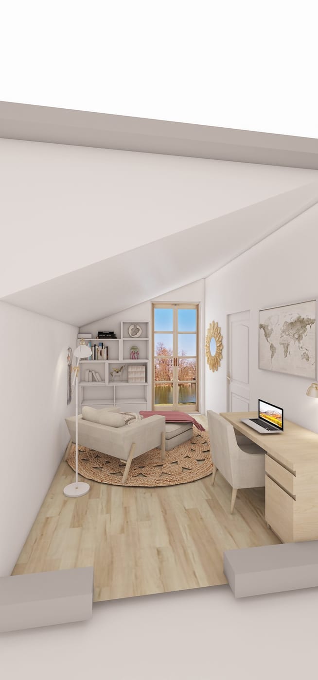 Contemporary home office