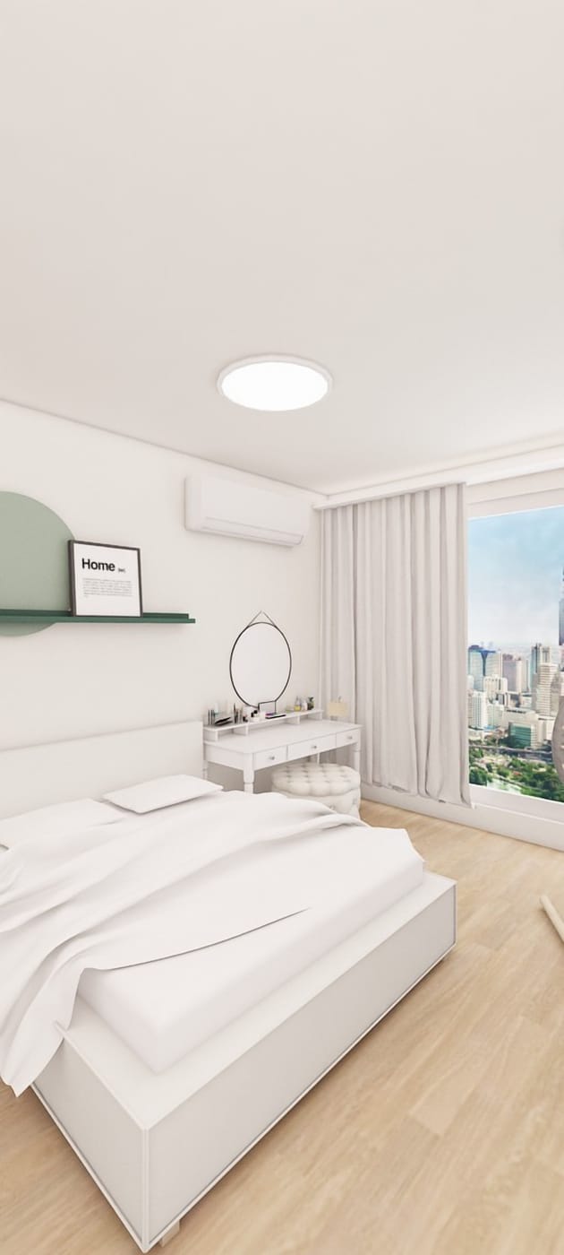 Contemporary bedroom