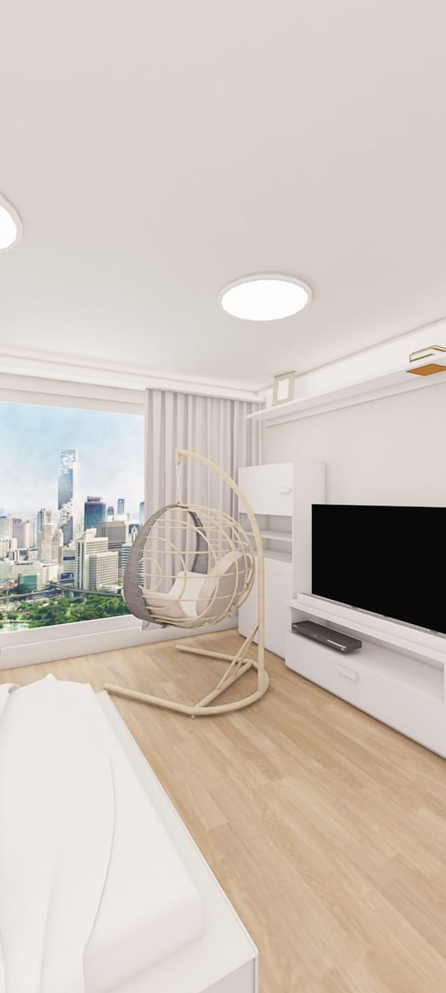 Contemporary bedroom