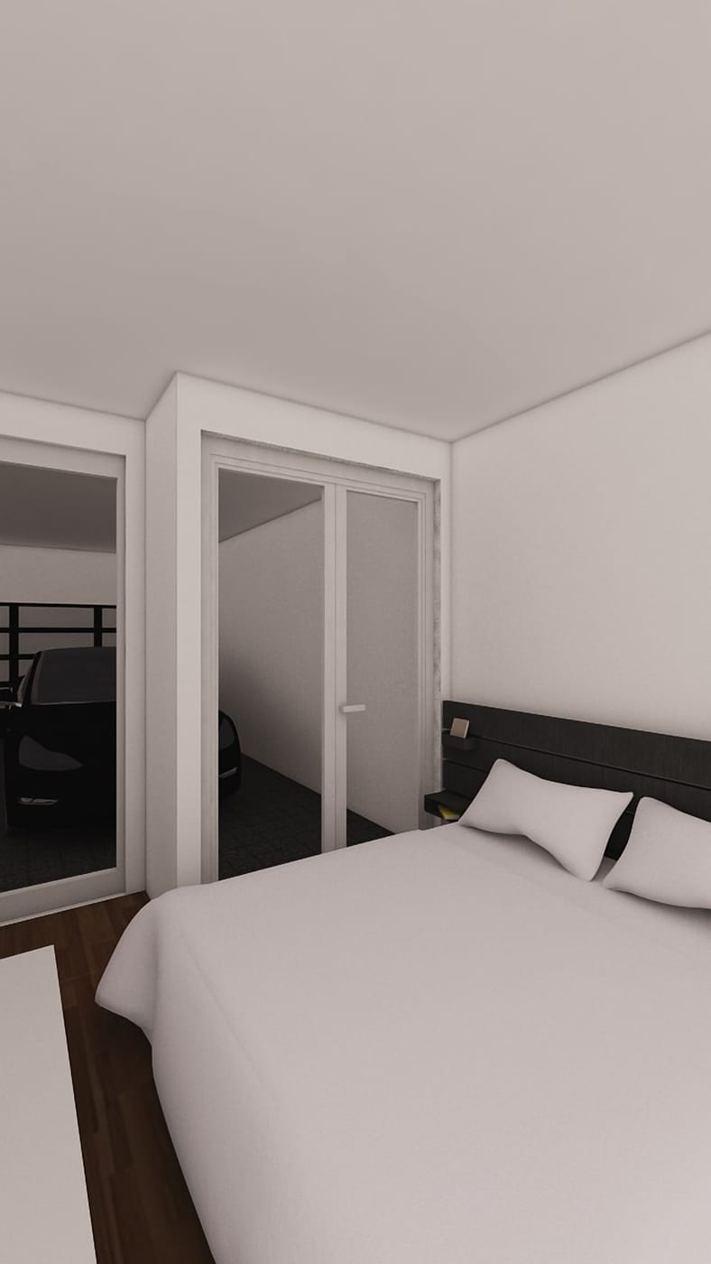 Contemporary floor plan