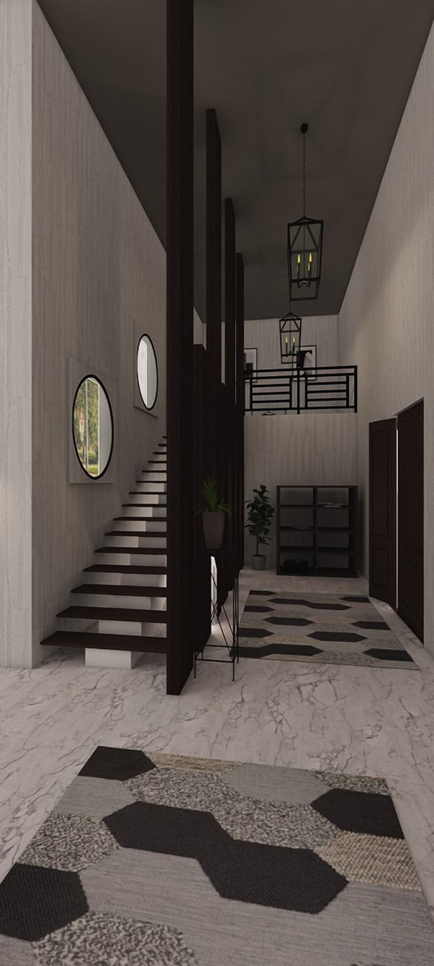 Contemporary living room