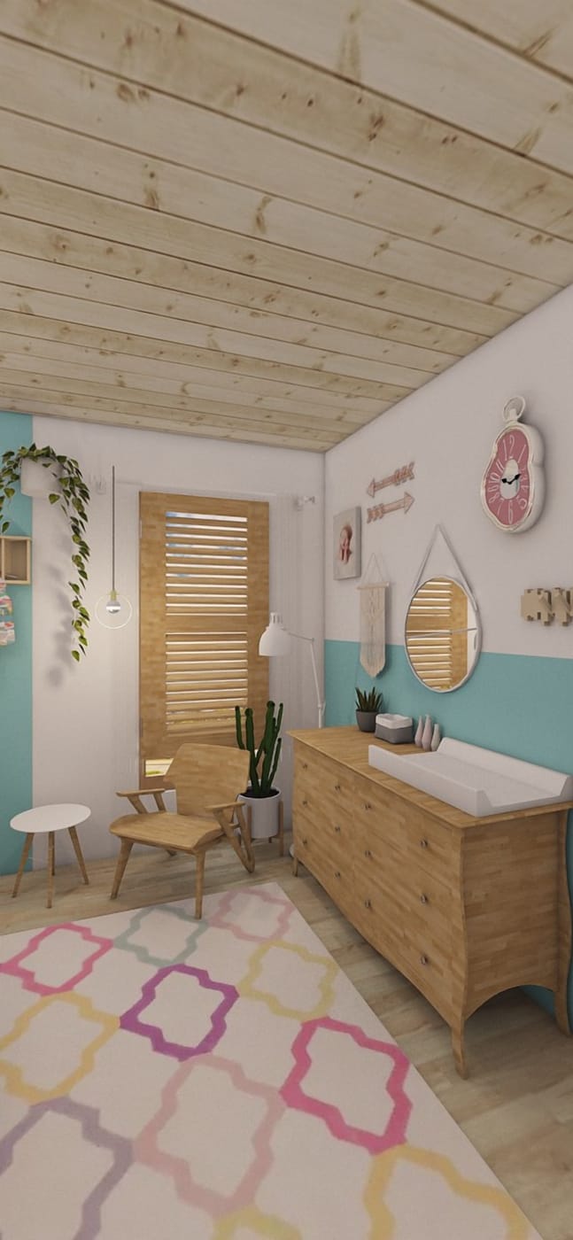 Traditional kids room