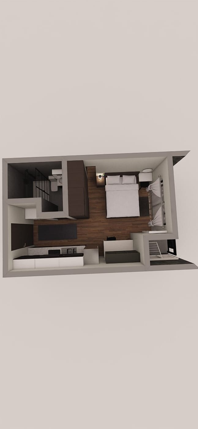 Traditional floor plan