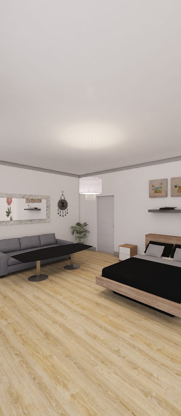 Contemporary floor plan