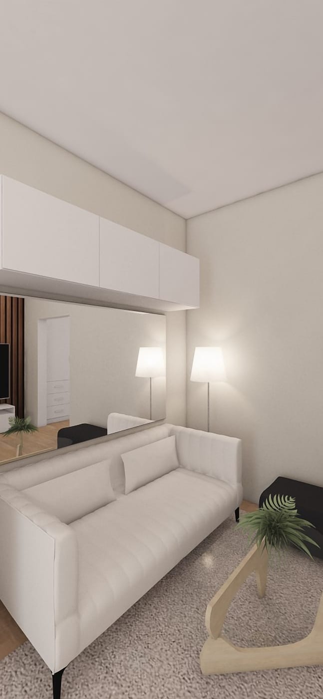 Contemporary floor plan
