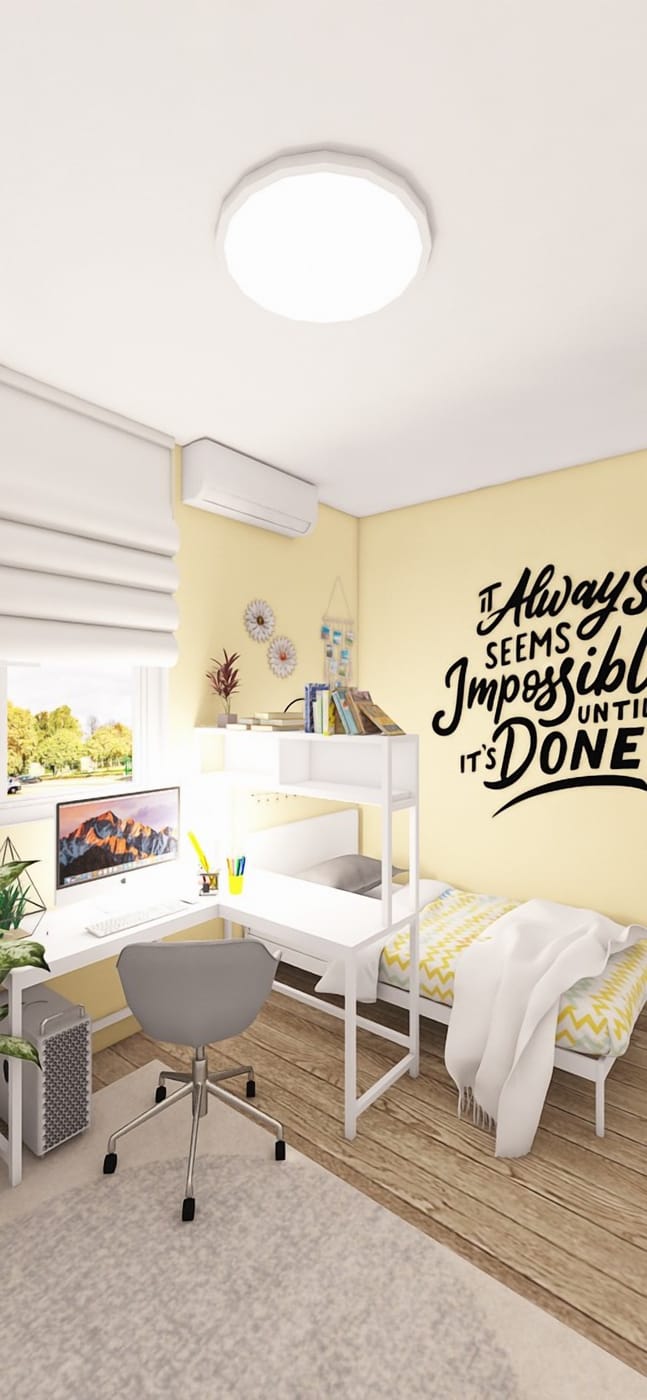 Contemporary bedroom