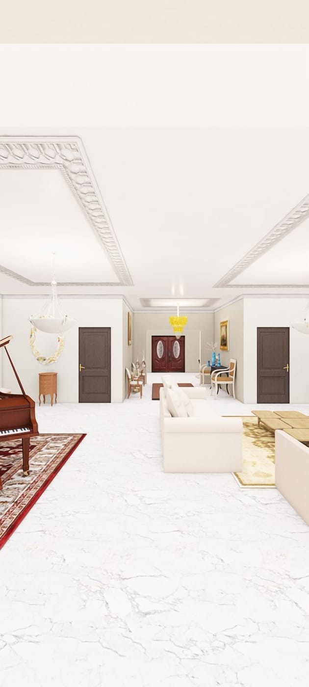 Traditional floor plan