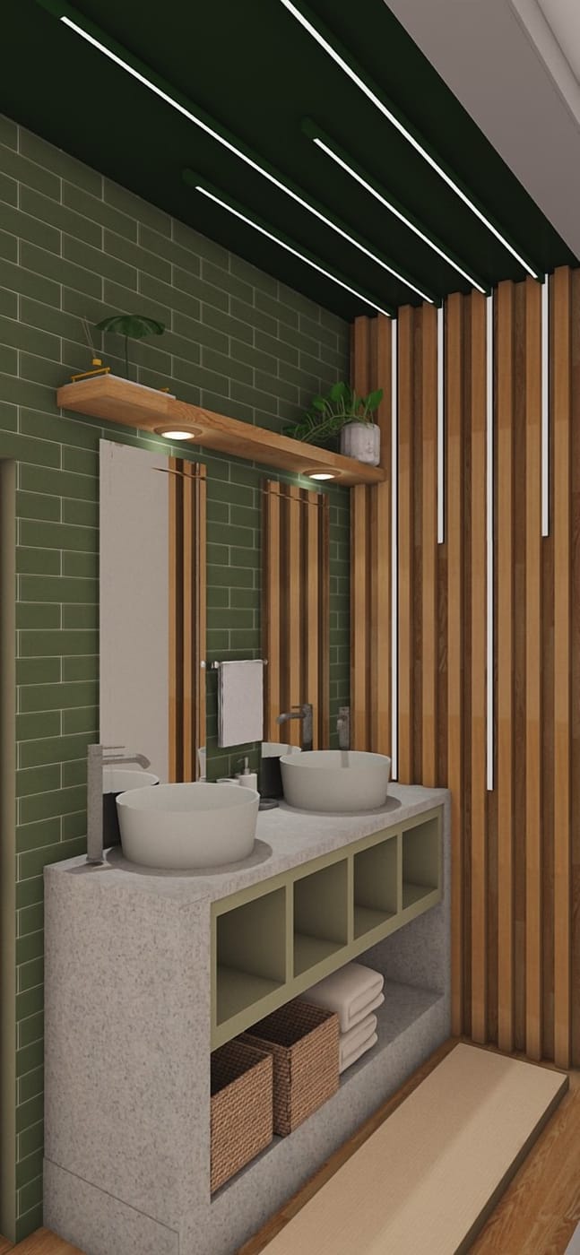 Contemporary floor plan