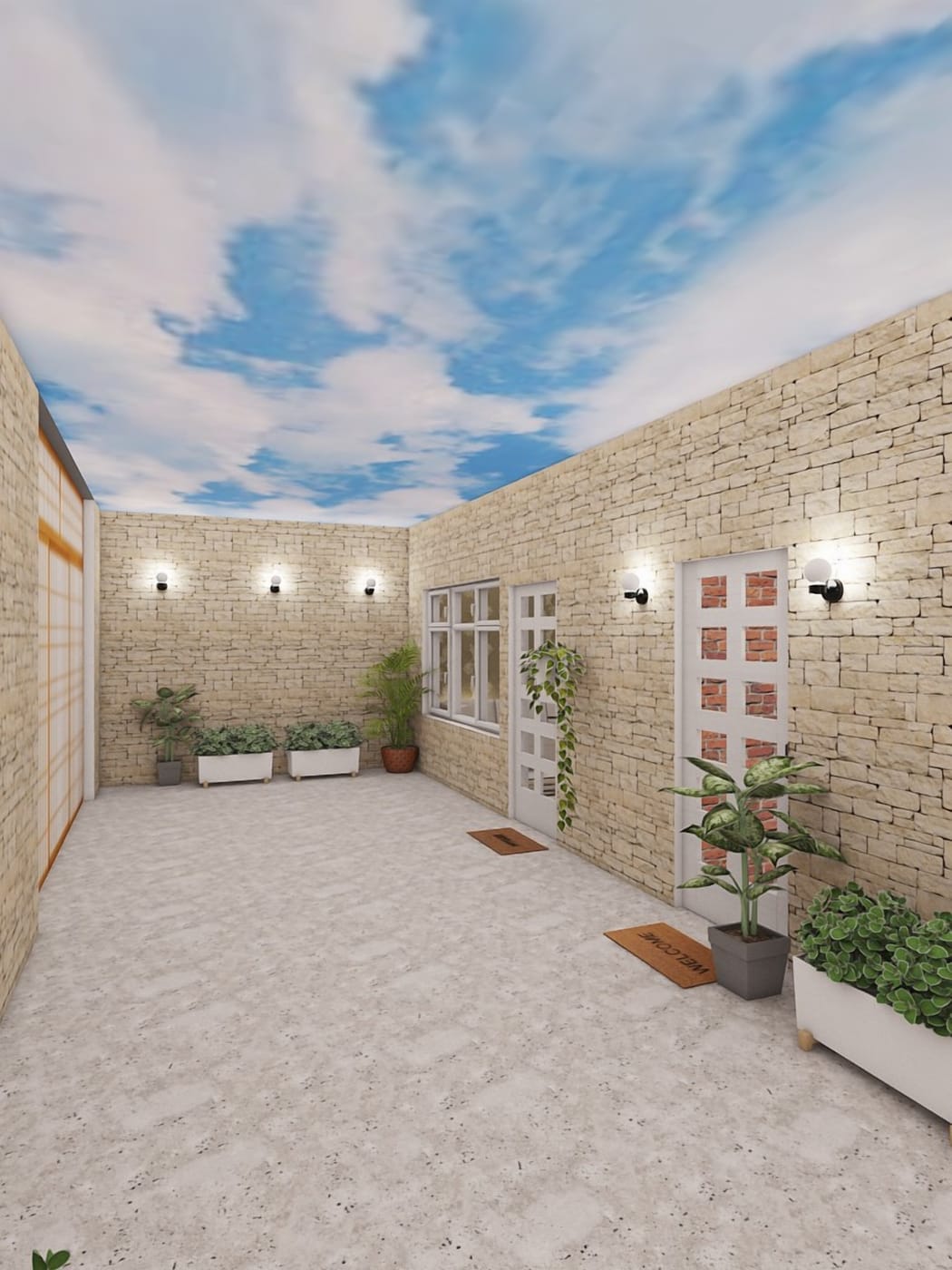 Traditional hall