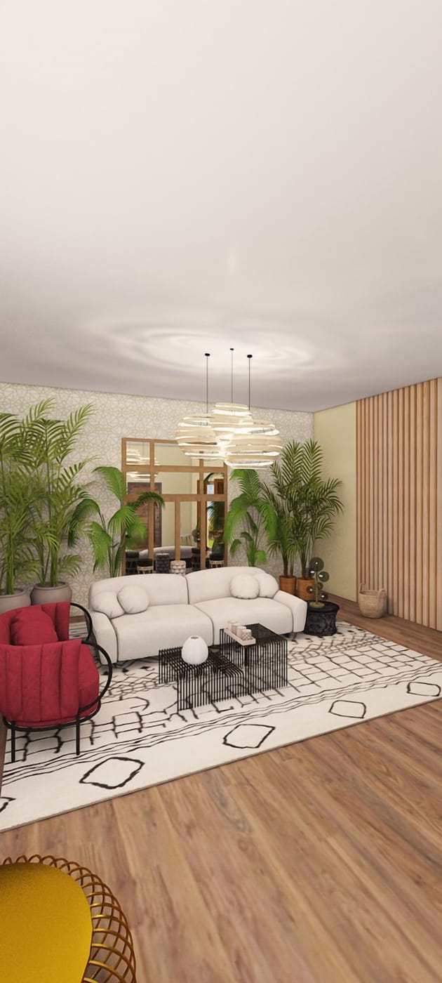 Traditional living room