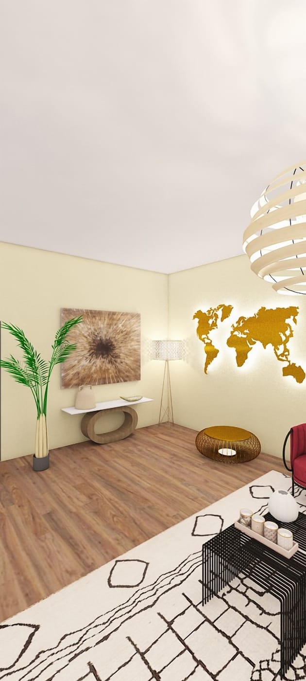 Traditional living room