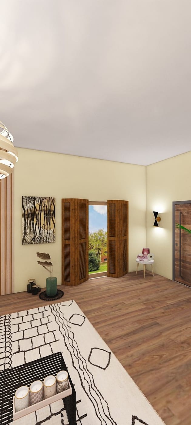 Traditional living room