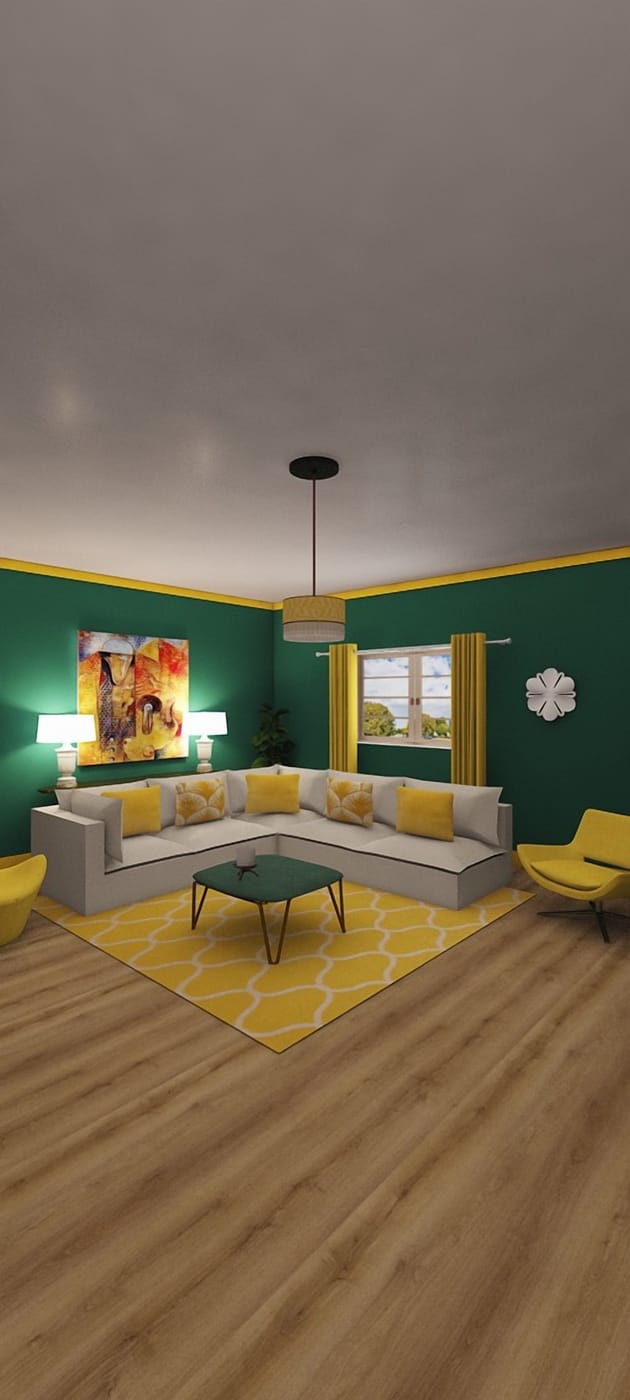 Traditional living room