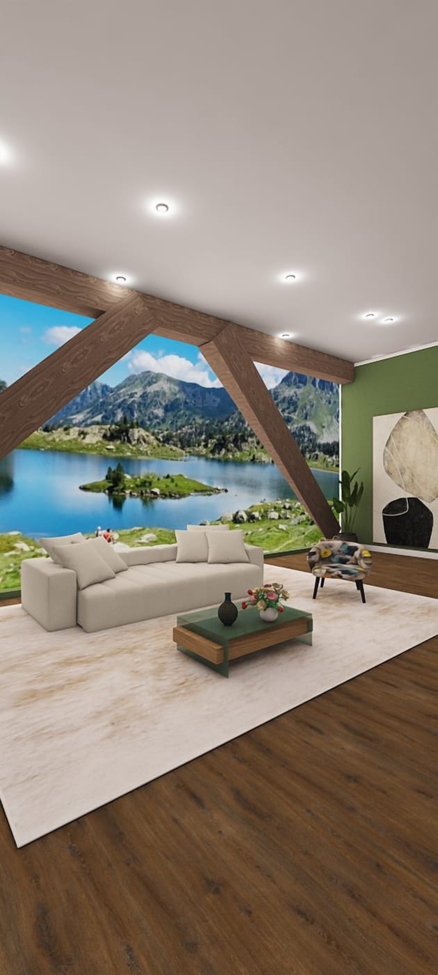 Traditional living room