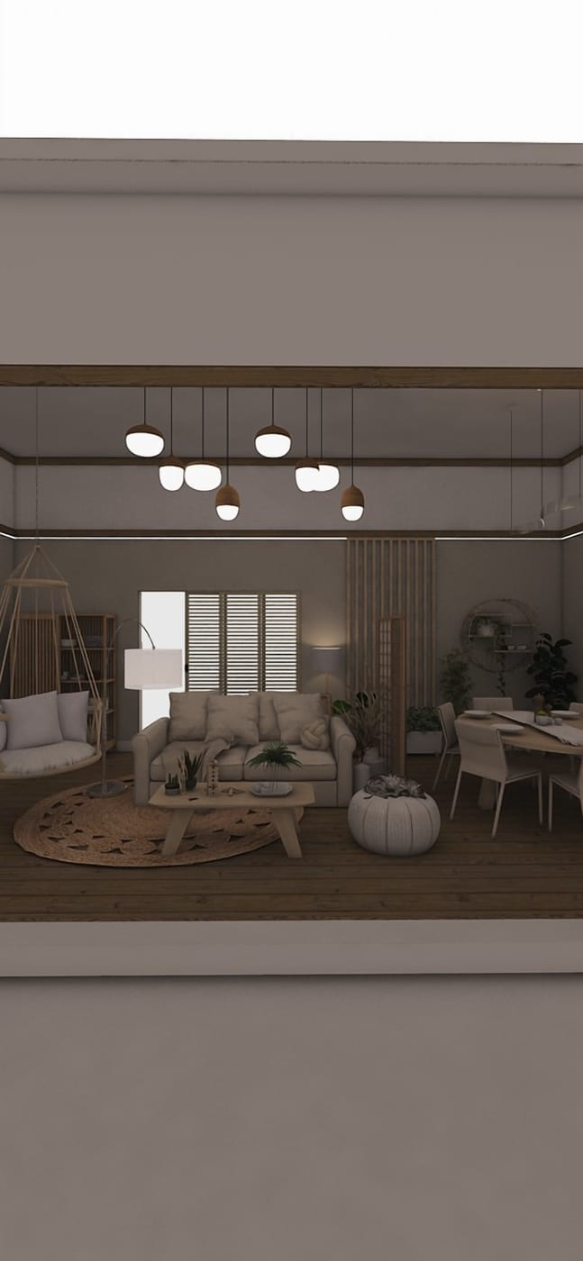 Contemporary living room