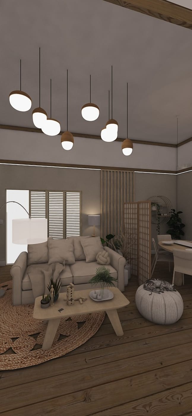 Boho living room