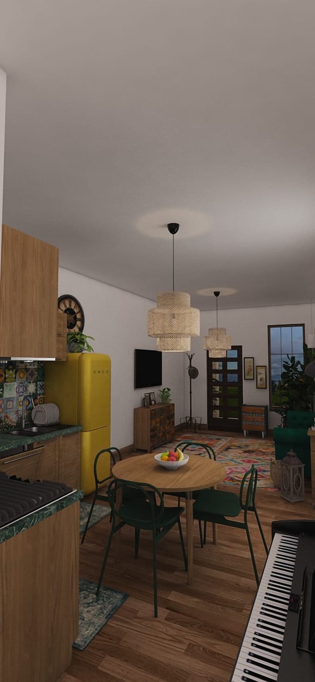 Craftsman living room