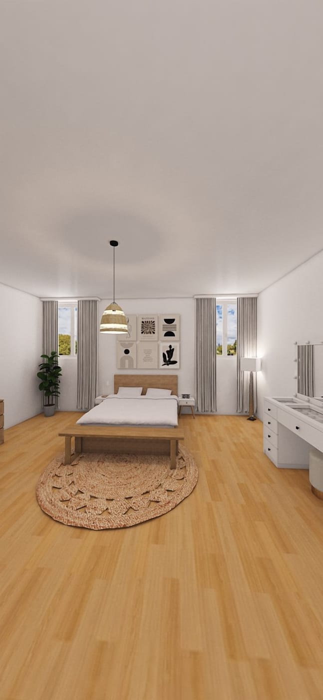 Contemporary bedroom