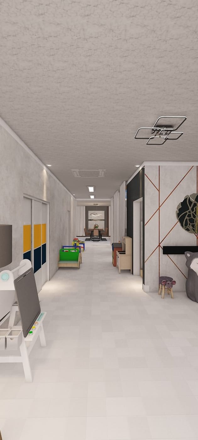 Contemporary floor plan