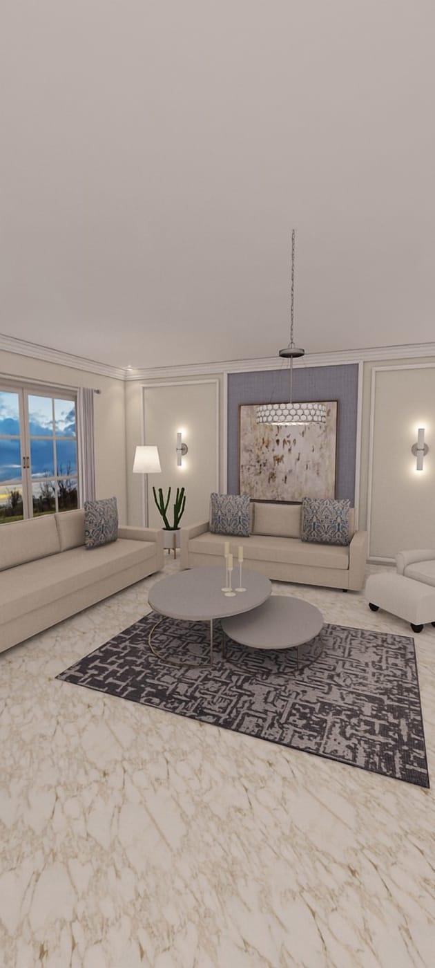 Traditional floor plan