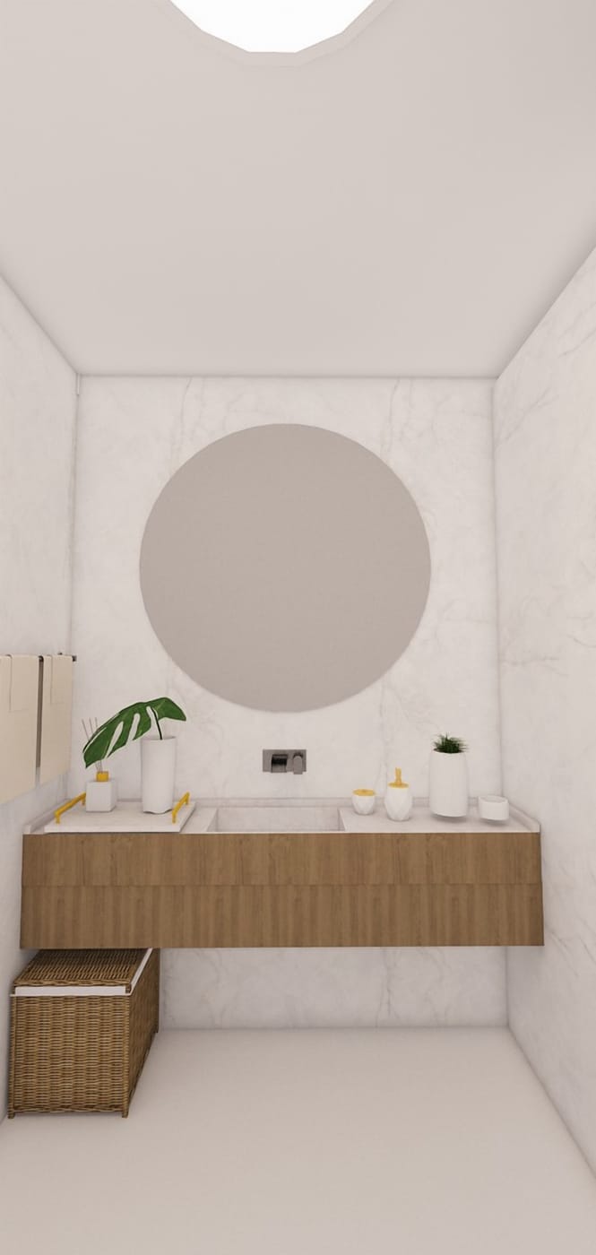 Traditional bathroom