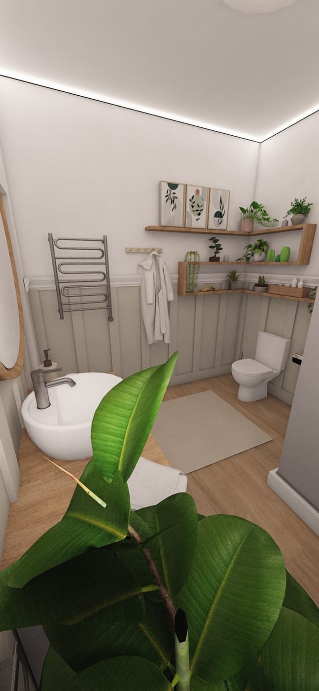 Traditional bathroom