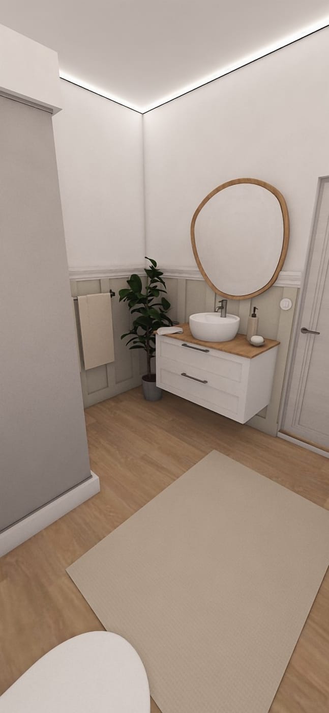 Traditional bathroom