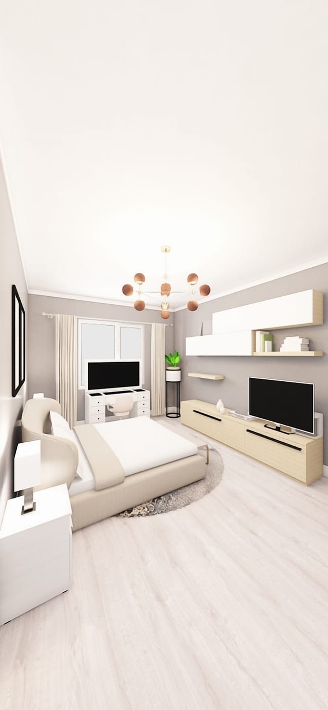 Contemporary floor plan