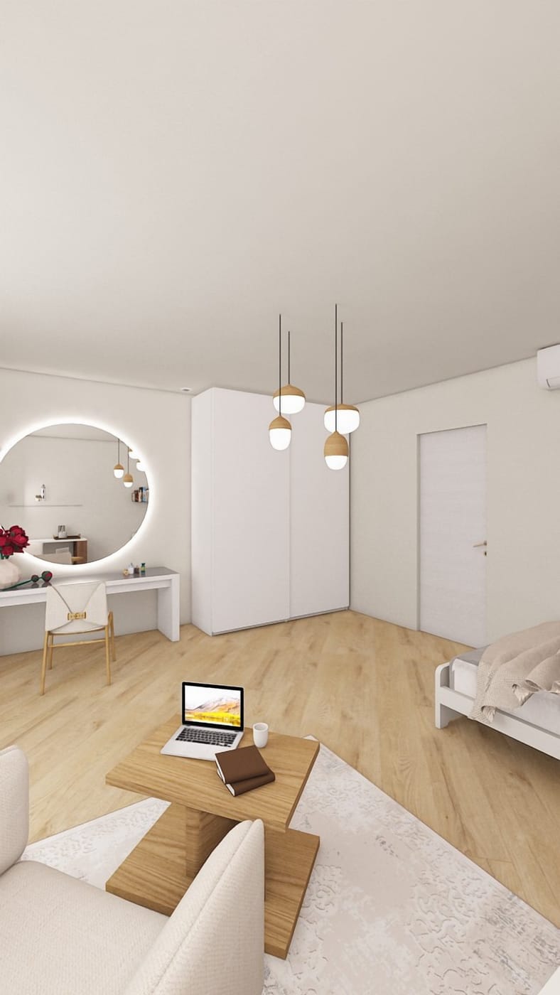 Traditional bedroom