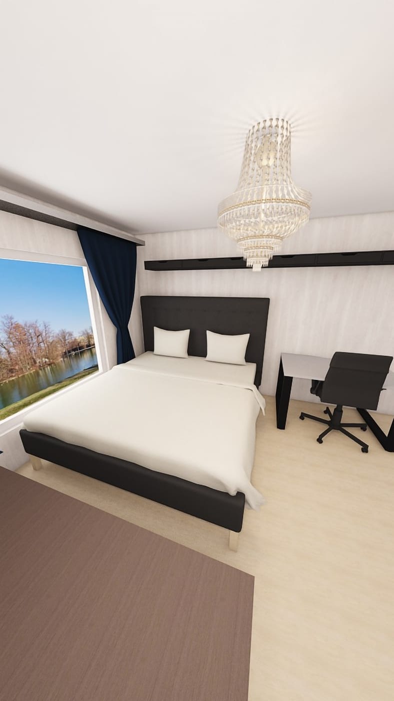 Contemporary bedroom