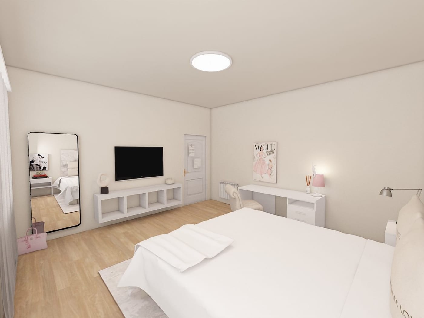 Contemporary bedroom