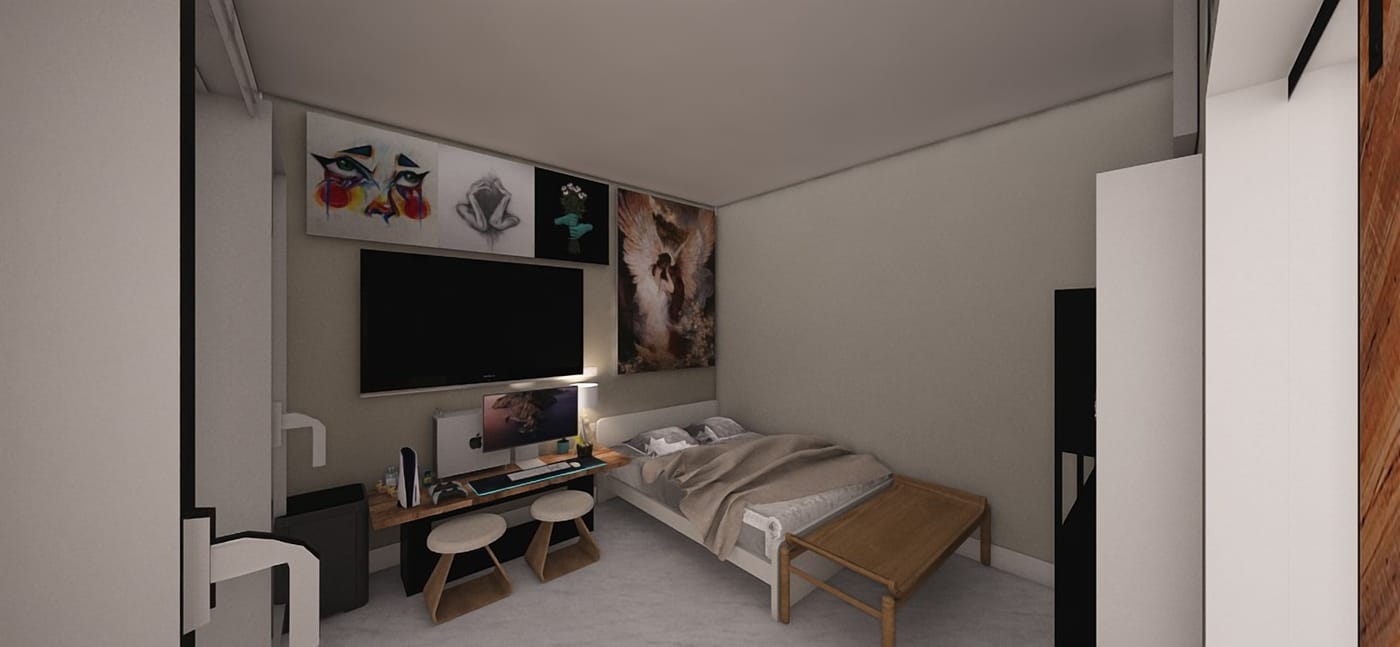 Traditional bedroom
