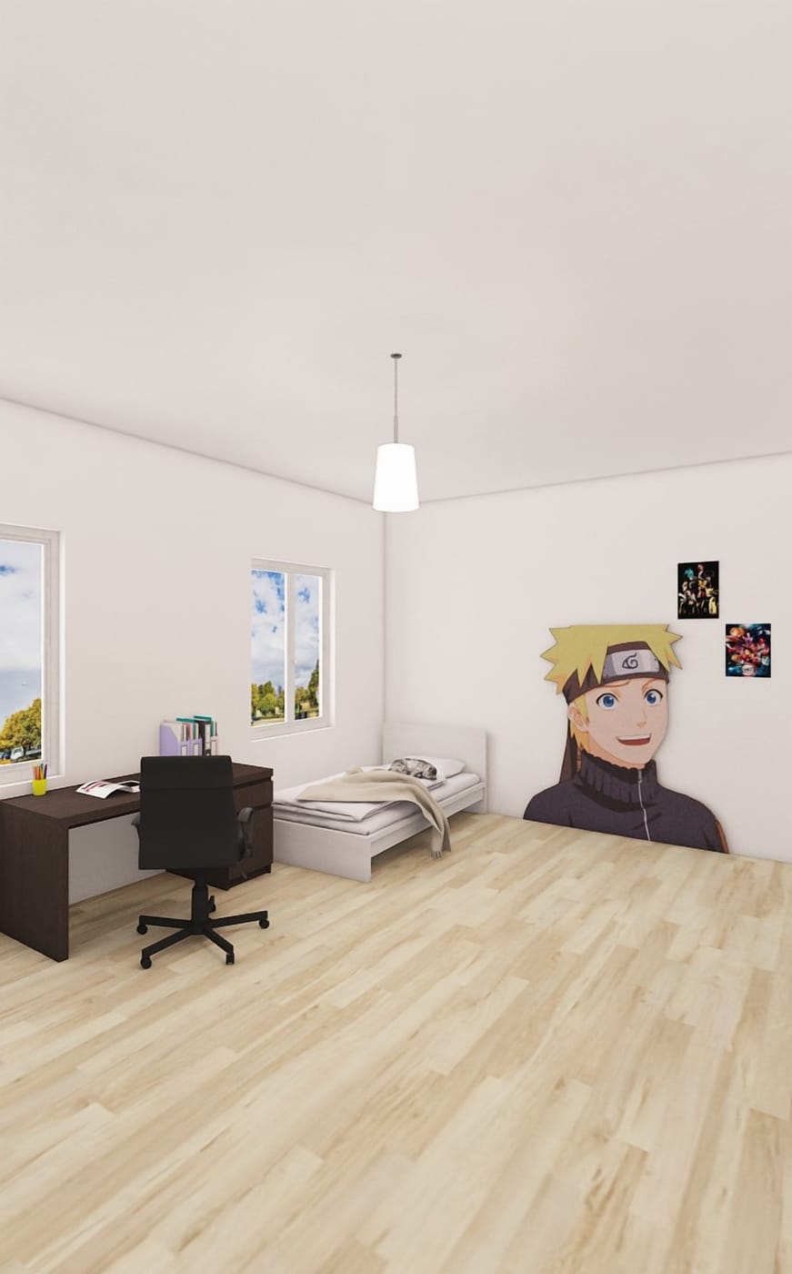 Contemporary bedroom